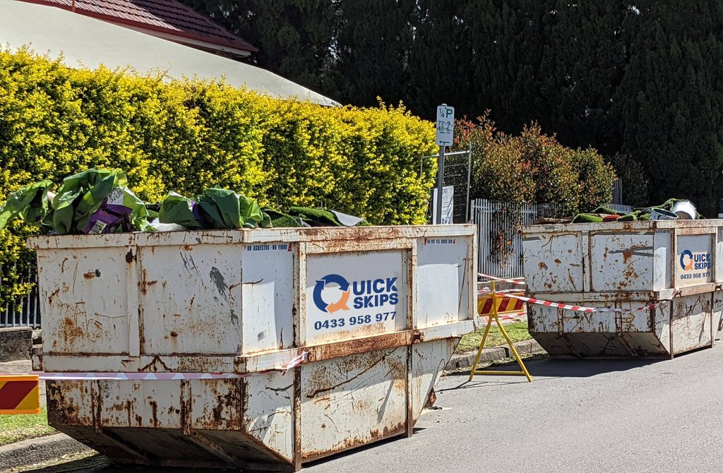 Hawkesbury Wndsor skip hire school college Sydney, 8m3 skip bin