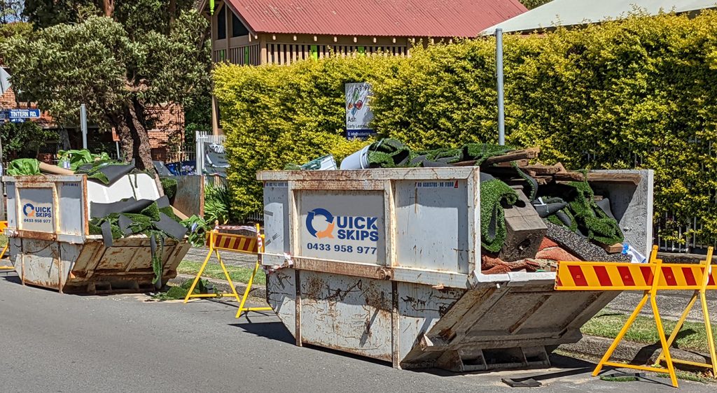Hawkesbury skip hire school college Sydney, 8m3 skip bin