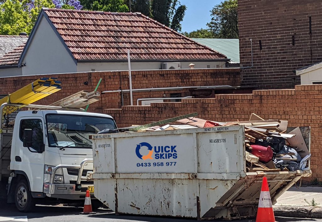 Garbage dumpster rental and garbage skip bin hire in Revesby. Waste management skip bins