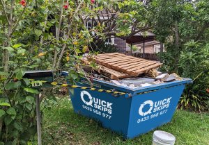 Garbage dumpster rental and skip bin hire in Revesby. Waste management skip bins